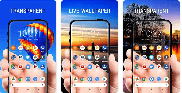 Live wallpaper - Transparent Apk